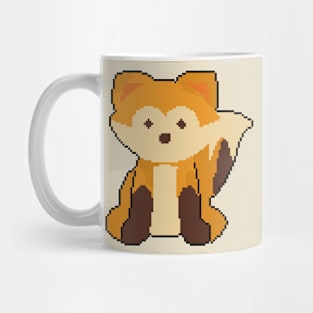 Fox's Grace: Pixel Art Design for Nature-Inspired Outfits Mug